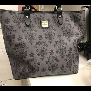 Haunted mansion Dooney and Bourke tote bag